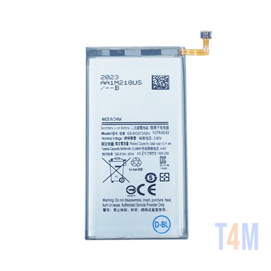 Battery Samsung Galaxy S10/G973 EB-BG973ABU X SM-G9730 3400 mAh